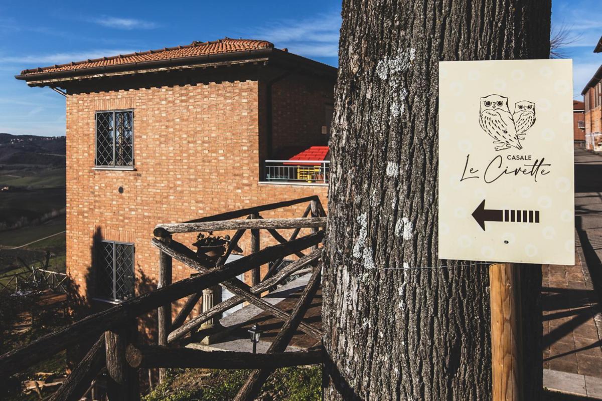 Villa Casale Le Civette Montepulciano Stazione Exterior foto